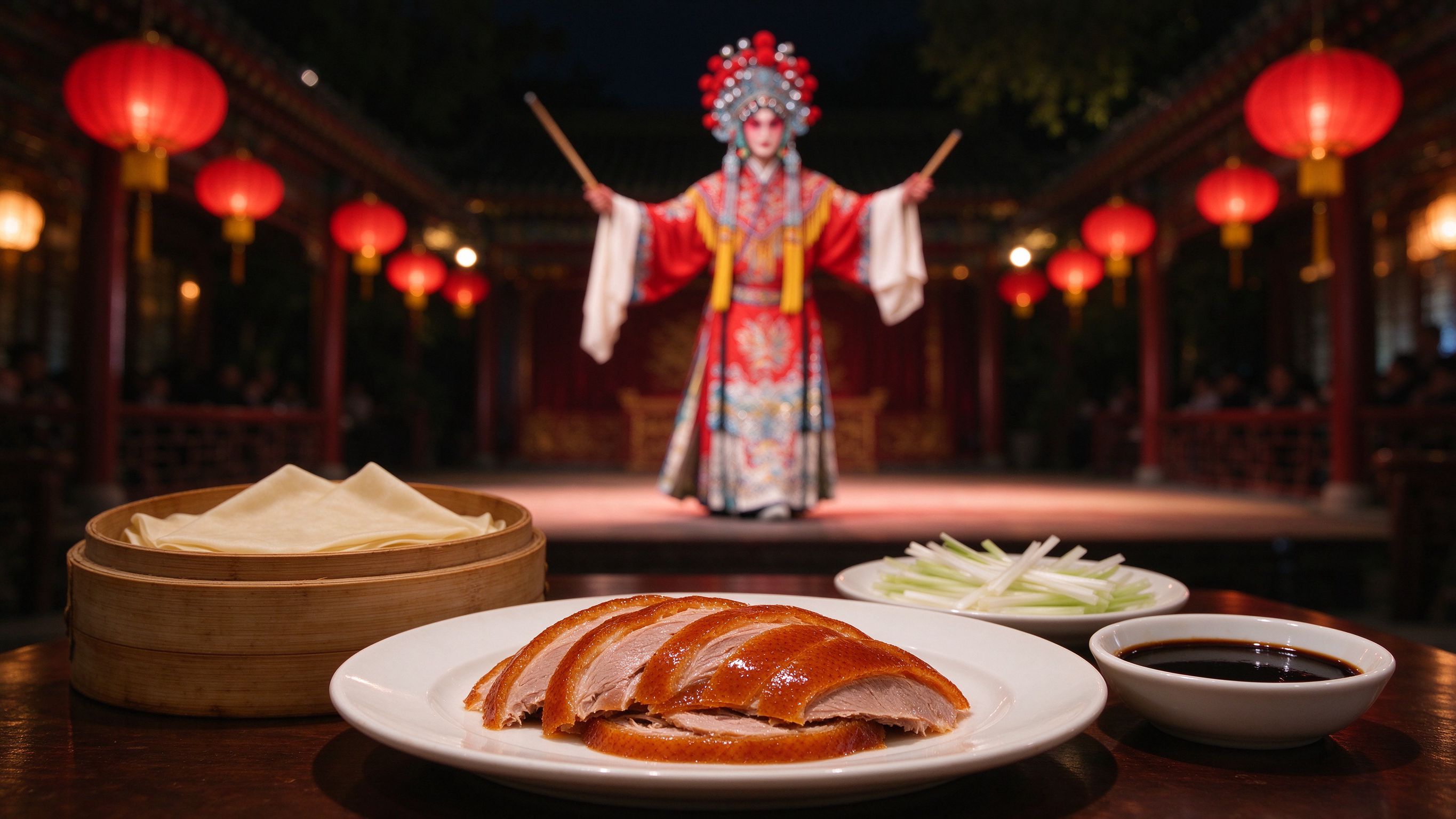 Beijing Private Night Tour with Show and Peking Duck Dinner