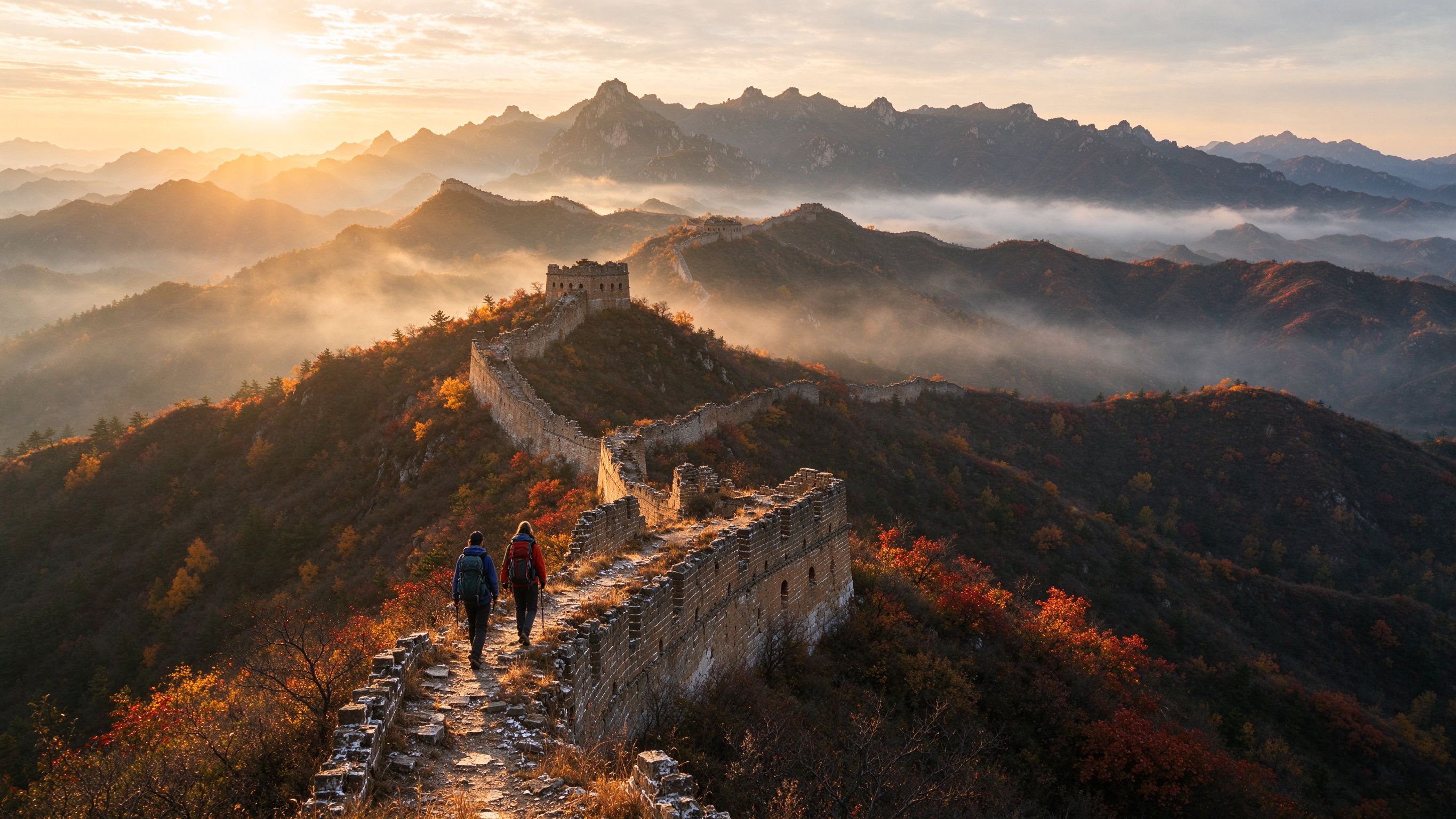 Great Wall Hiking 2-Day Tour Including Jiankou, Mutianyu, Gubeikou and Jinshanling