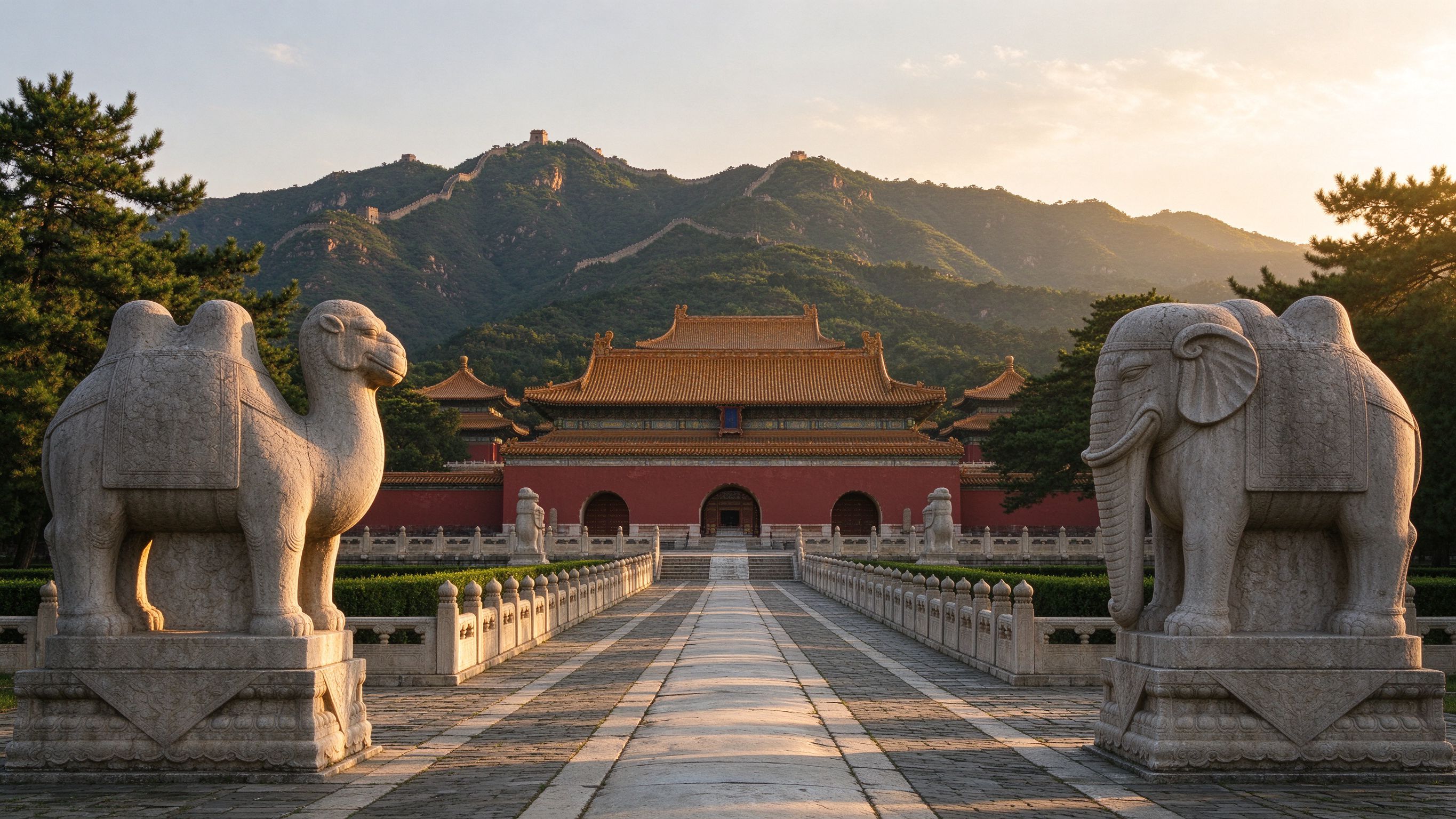 Mutianyu Great Wall Private Tour with Ding Tomb and Sacred Way